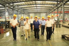 湖南省委副書記烏蘭一行蒞臨我司視察指導(dǎo)工作