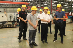 北湖區(qū)委書記羅成輝一行來我司調(diào)研